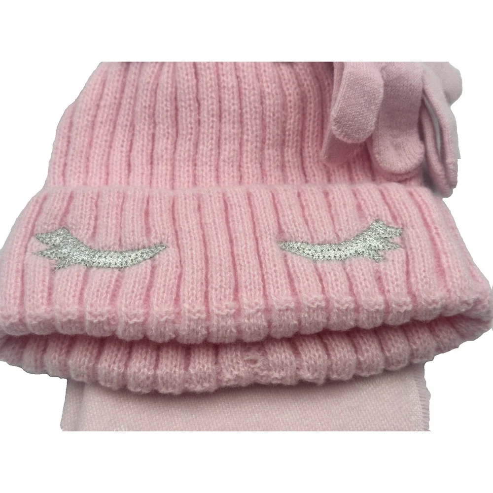Girls Winter Accessories Set- Chasing Rainbows Unicorns
